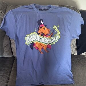 Hot Topic Purple Abracapabara Graphic Tee Size Medium